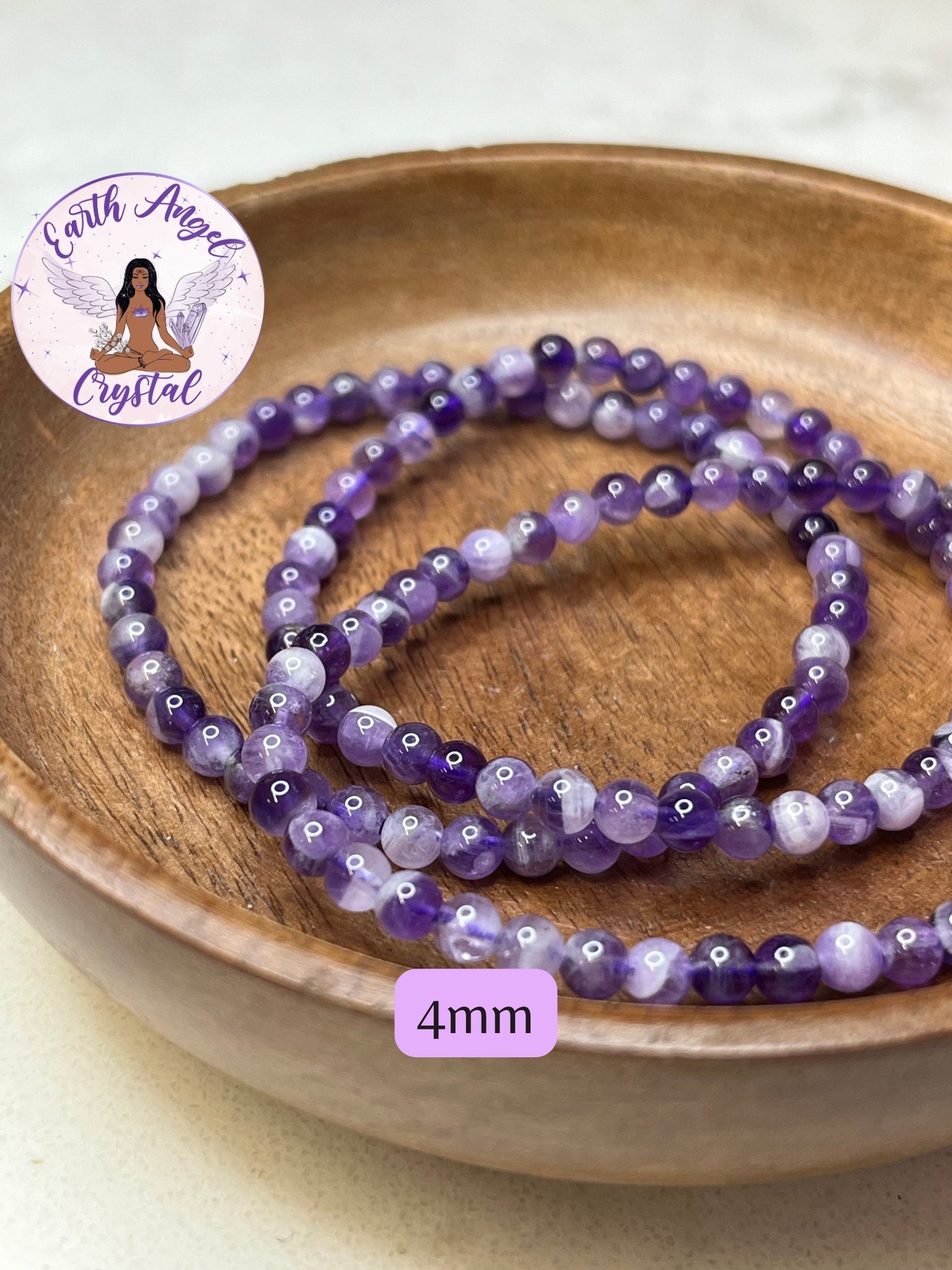 Chevron / Dream Amethyst Bracelet